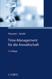 Vorderes Coverbild Time-Management für die Anwaltschaft