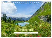 Vorderes Coverbild Oberstdorf - Bergparadies in den Alpen (Tischkalender 2026 DIN A5 quer), CALVENDO Monatskalender