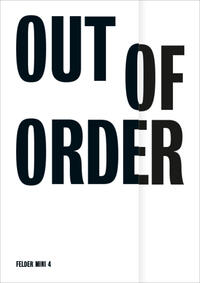 Vorderes Coverbild Out of order