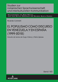 Vorderes Coverbild El populismo como discurso en Venezuela y en España (1999-2018)