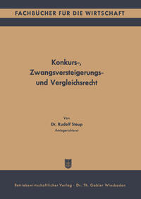 Vorderes Coverbild Konkurs-, Zwangsversteigerungs- und Vergleichsrecht