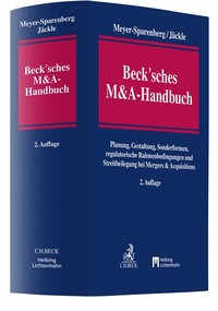 Vorderes Coverbild Beck'sches M&A-Handbuch