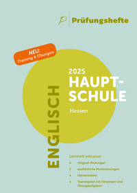 Vorderes Coverbild Prüfungsheft & Training - 2025 Englisch Hauptschule – Hessen – Original-Prüfungen und Lösungen