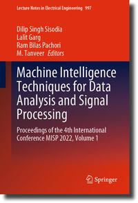 Vorderes Coverbild Machine Intelligence Techniques for Data Analysis and Signal Processing