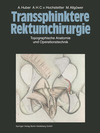 Vorderes Coverbild Transsphinktere Rektumchirurgie