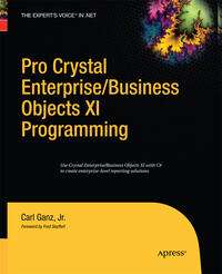 Vorderes Coverbild Pro Crystal Enterprise / BusinessObjects XI Programming