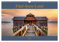 Vorderes Coverbild Fünf-Seen-Land (Wandkalender 2025 DIN A3 quer), CALVENDO Monatskalender