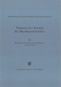 Vorderes Coverbild KBM 14,11 Musikhandschriften der Signaturengruppe Mus.ms., Autoren A – R
