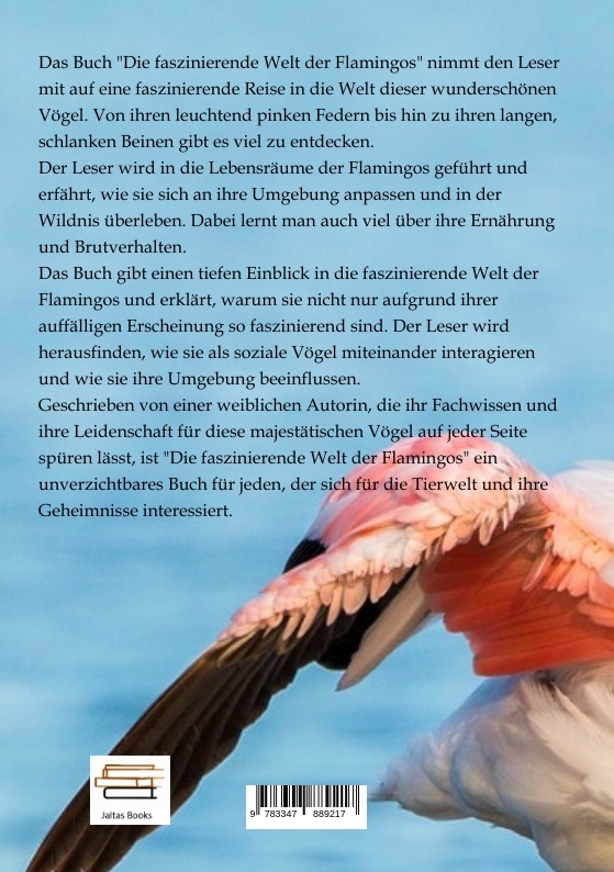 Rückseitencover Die faszinierende Welt der Flamingos