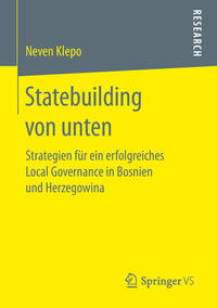 Vorderes Coverbild Statebuilding von unten
