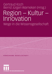 Vorderes Coverbild Region - Kultur - Innovation