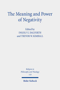 Vorderes Coverbild The Meaning and Power of Negativity