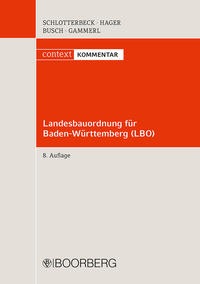 Vorderes Coverbild Landesbauordnung für Baden-Württemberg (LBO)
