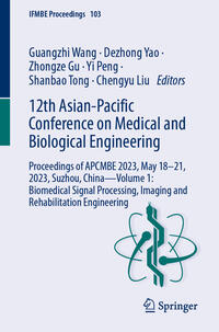 Vorderes Coverbild 12th Asian-Pacific Conference on Medical and Biological Engineering