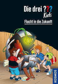 Vorderes Coverbild Die drei ??? Kids, 5, Flucht in die Zukunft