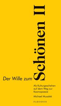 Vorderes Coverbild Der Wille zum Schönen II