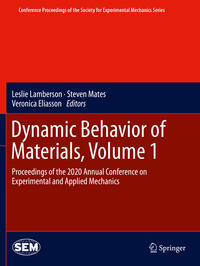 Vorderes Coverbild Dynamic Behavior of Materials, Volume 1