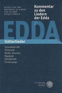 Vorderes Coverbild Kommentar zu den Liedern der Edda / Götterlieder
