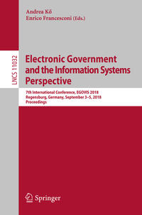 Vorderes Coverbild Electronic Government and the Information Systems Perspective