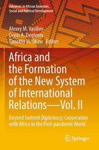 Vorderes Coverbild Africa and the Formation of the New System of International Relations—Vol. II