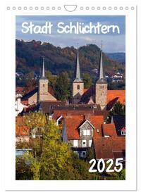 Vorderes Coverbild Stadt Schlüchtern (Wandkalender 2025 DIN A4 hoch), CALVENDO Monatskalender