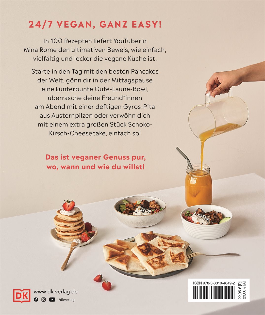 Rückseitencover All day vegan