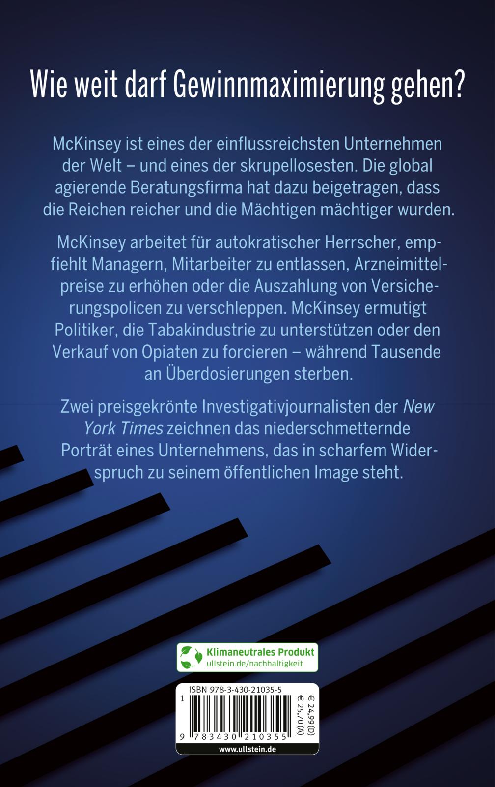 Rückseitencover Schwarzbuch McKinsey