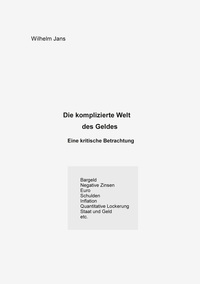 Vorderes Coverbild Die komplizierte Welt des Geldes