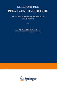 Vorderes Coverbild Lehrbuch der Pflanzenphysiologie