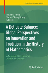 Vorderes Coverbild A Delicate Balance: Global Perspectives on Innovation and Tradition in the History of Mathematics