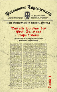 Vorderes Coverbild Das alte Potsdam des Prof. Dr. Hans Leopold Kania