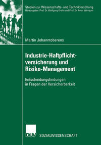 Vorderes Coverbild Industrie-Haftpflichtversicherung und Risiko-Management
