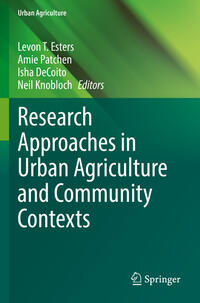Vorderes Coverbild Research Approaches in Urban Agriculture and Community Contexts