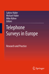 Vorderes Coverbild Telephone Surveys in Europe