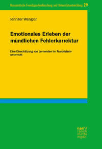 Vorderes Coverbild Emotionales Erleben der mündlichen Fehlerkorrektur