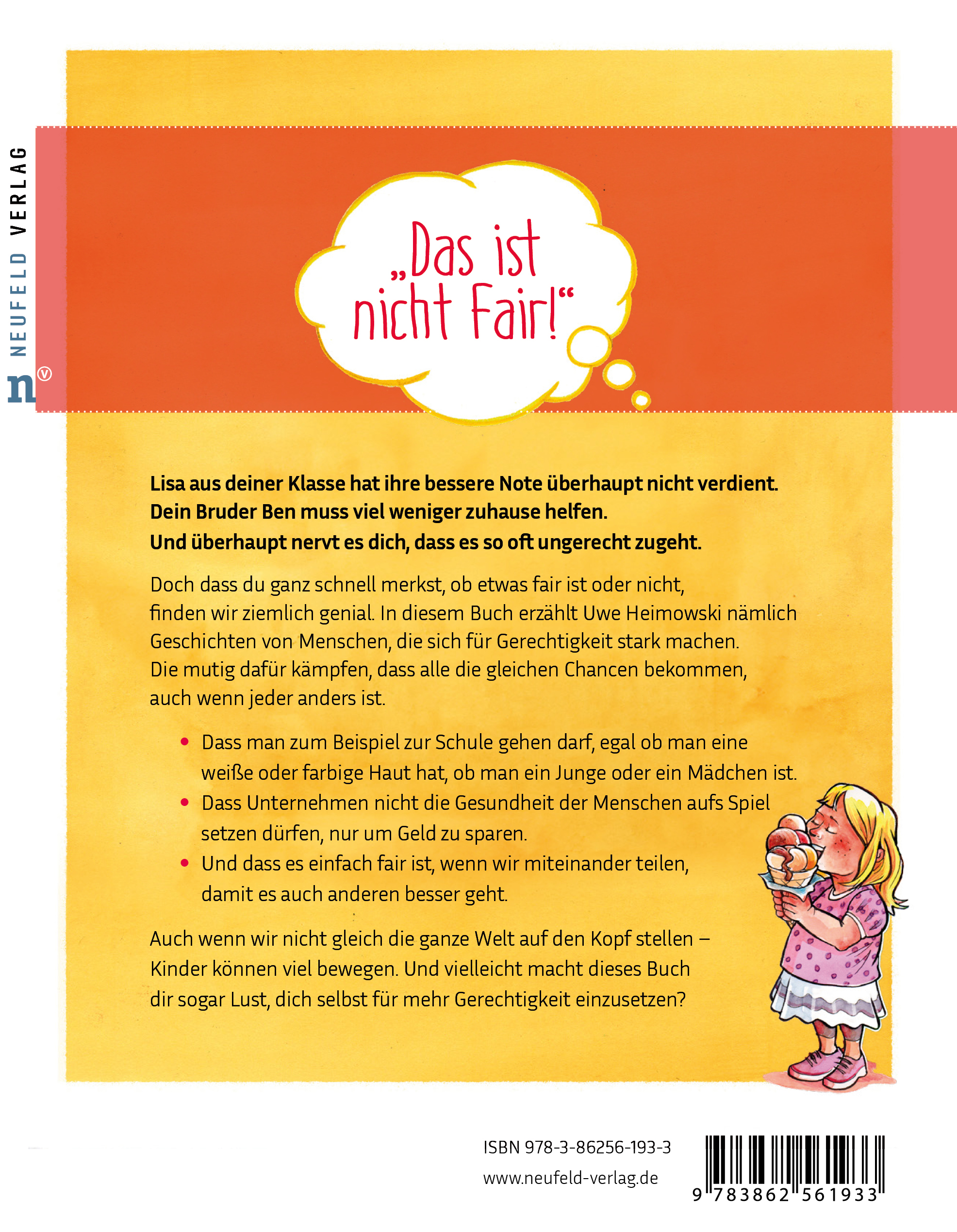 Rückseitencover Ist das fair?