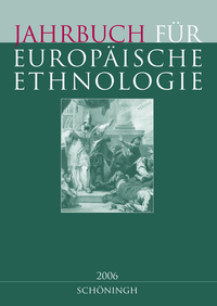 Vorderes Coverbild Jahrbuch für Europäische Ethnologie - Neue Folge. Im Auftrag der Görres-Gesellschaft