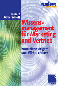 Vorderes Coverbild Wissensmanagement für Marketing und Vertrieb