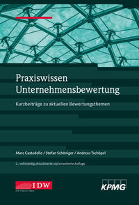 Vorderes Coverbild Praxiswissen Unternehmensbewertung, 2. Aufl.