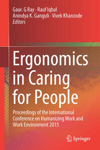 Vorderes Coverbild Ergonomics in Caring for People