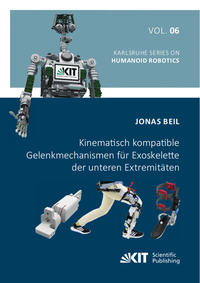 Vorderes Coverbild Kinematisch kompatible Gelenkmechanismen für Exoskelette der unteren Extremitäten