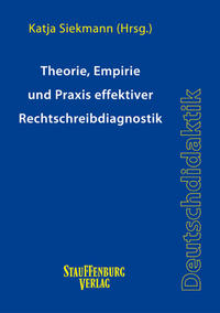 Vorderes Coverbild Theorie, Empirie und Praxis effektiver Rechtschreibdiagnostik