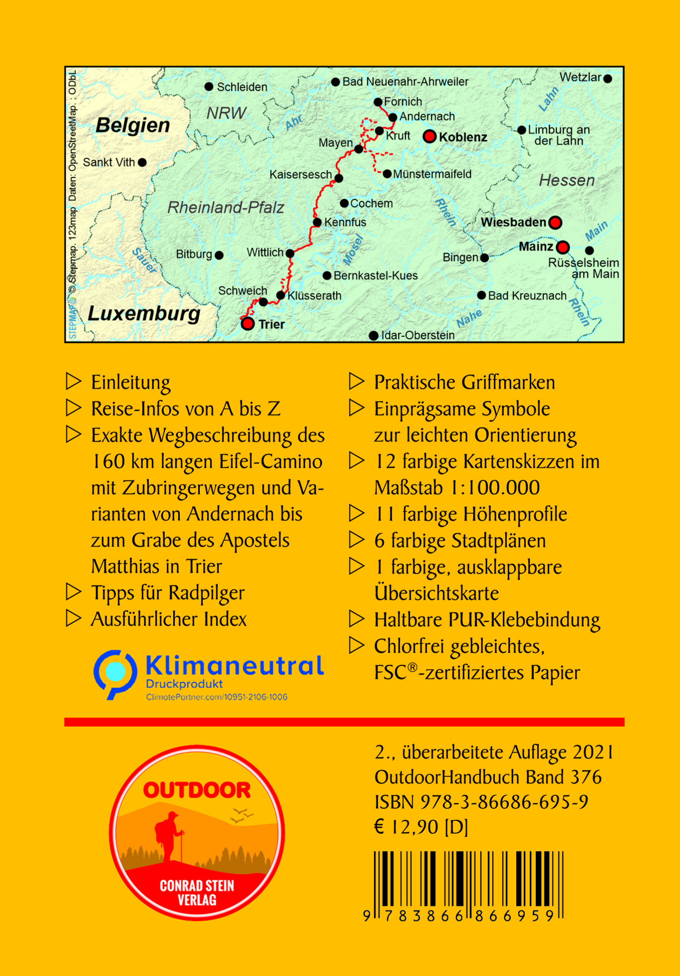 Rückseitencover Eifel-Camino