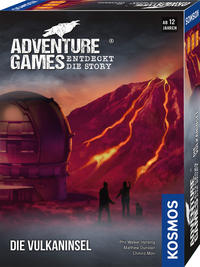 Vorderes Coverbild Adventure Games Die Vulkaninsel