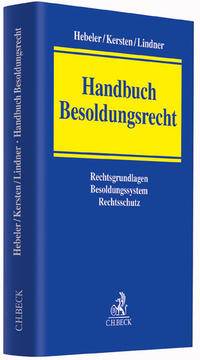 Vorderes Coverbild Handbuch Besoldungsrecht
