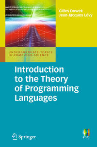 Vorderes Coverbild Introduction to the Theory of Programming Languages