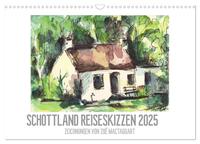 Vorderes Coverbild Schottland Reiseskizzen (Wandkalender 2025 DIN A3 quer), CALVENDO Monatskalender
