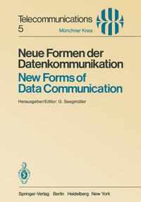 Vorderes Coverbild Neue Formen der Datenkommunikation / New Forms of Data Communication