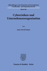 Vorderes Coverbild Cyberrisiken und Unternehmensorganisation