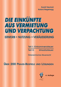 Vorderes Coverbild DIE EINKÜNFTE AUS VERMIETUNG UND VERPACHTUNG